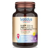 Validus Extra Smile 5-HTP 200 mg 30 Kapsül