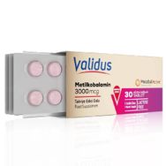 Validus Vitamin B12 3000 mcg 30 Dilaltı Tablet