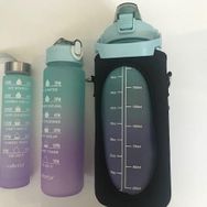 Valletta VLT1282 Eldorado Motivasyonel Yeşil Çanta 2000 ml 750 ml 300 ml 3'lü Su Matarası