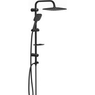 Valtemo Aqua Jet Black Rain Duş Seti