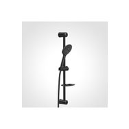 Valtemo Vs-6130 Deluxe Chrome Jet Black Sürgülü Duş Seti