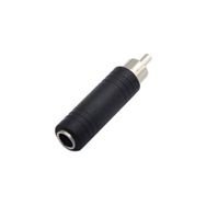 Valueline 6.35 mm Erkek RCA Kalın Siyah Ses Adaptörü