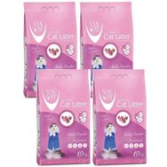 Van Cat Baby Powder 10 kg 4 Adet Pembe Parfümlü Kedi Kumu