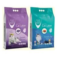 Van Cat Lavanta 10 kg ve Marsilya 10 kg İnce Tane Topaklanan Kedi Kumu
