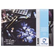 Van Gogh 360 g 12 Yaprak A4 Siyah Sulu Boya Bloğu