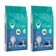 Vancat 2x10 kg Marsilya Sabunlu İnce Taneli Bentonit Kokulu Kedi Kumu