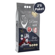 Vancat Aktif Karbonlu İnce Taneli 2x10 lt Topaklanan Kedi Kumu