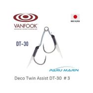 Vanfook DT-30 Deco Twin Çiftli 3 Asist İğne