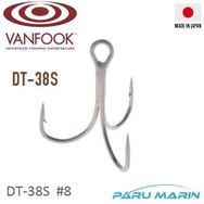 Vanfook DT-38S 7 Adet 8 Silver Üçlü İğne