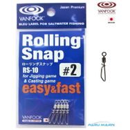 Vanfook RS-10 2 5 Adet Rolling Snap Klips