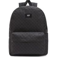 VANS OLD SKOOL CHECK Sırt Çantası 32,5×42×12 cm Gri Polyester Malzeme Özellikli Erkek Modeli