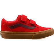 Vans VN000CYWRED1 Old Skool V Kırmızı Çocuk Günlük Ayakkabı