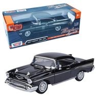 Vardem 1:18 Siyah 1957 Chevy Bel Air Oyuncak Araba