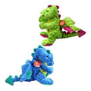 Vardem Chew It Sesli Ejderha Yeşil & Mavi 36 cm Peluş Köpek Oyuncağı