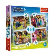 Vardem Oyuncak 34615 Disney Encanto 4 in 1 Puzzle