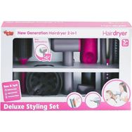 Vardem Oyuncak HUA-1019 Sesli ve Işıklı 2 in 1 Lüks Saç Şekillendirici Set