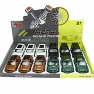 Vardem Oyuncak KM-36131C 1:36 Metal Üstü Cam Jeep Çek Bırak Oyuncak Araba