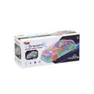 Vardem Oyuncak LZH-M66107 Müzikli ve Işıklı Şeffaf 20 cm Oyuncak Araba