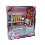 Vardem Oyuncak WG-115120 Kutulu 29 cm Aksesuarlı Kafe