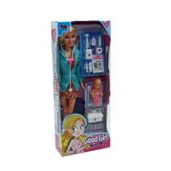 Vardem Oyuncak WG-115225A Kutulu 29 cm Aksesuarlı Doktor Bebek