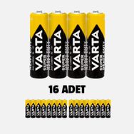 Varta 16'lı AA Süperlife Çinko Karbon Kalem Pil