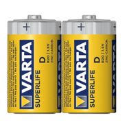 Varta 2020 Superlife D Size Shrink 2'li Büyük Boy Pil