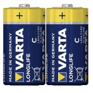Varta 2'li Longlife Alkalin C Orta Boy Pil