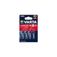 Varta 4703 Longlife Max Power AAA 4'lü İnce Kalem Pil