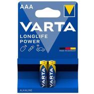 Varta 4903 Longlife Power AAA 2'li İnce Kalem Pil