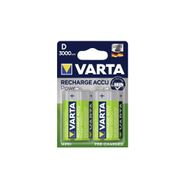 Varta 56720 3000 mAh D Size 2'li Şarj Edilebilir Büyük Pil