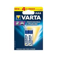 Varta 6103 Lityum AAA 2'li Blister İnce Kalem Pil