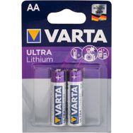 Varta 6106 Lityum AA Şarj Olmayan 2'li Blister Kalem Pil