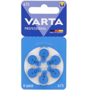 Varta 675 Numara Kulaklık 6'lı Paket İşitme Cihazı Pili