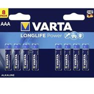 Varta AAA Longlife Power 8'li Alkalin Kalem Pil