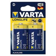 Varta Longlife Alkalin D Büyük Boy 2'li Pil