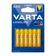 Varta Longlife Extra 6'lı İnce Pil