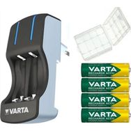 Varta Pocket Charger 4 Adet 2600 AA Şarjlı Kalem Pil+Şarj Cihazı