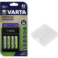 Varta Şarj Makinası Lcd 4'Lü Plug Charger