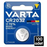 Varta Tekli Ambalaj 100 Adet CR2032 3 V Lityum Pil