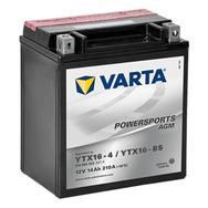 Varta YTX16 BS (YTX16 4) 12V 14Ah Motosiklet Aküsü