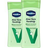 Vaseline Aloe Vera Ferahlığı 2x200 ml Vücut Losyonu