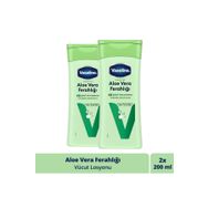 Vaseline Aloe Vera Ferahlığı 2x200 ml Vücut Losyonu