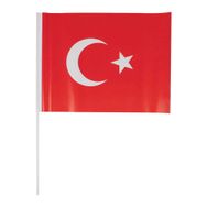 Vatan Kağıt Küçük Sopalı 12 X 17 cm 80'li Bayrak