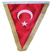 Vatan VT203 15x22 Üçgen Simli Bayrak
