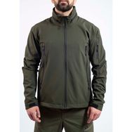 Vav Wear SHELLHT04 Koyu Yeşil Tactical Softshell Erkek Outdoor Mont