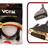 Vcom CG481G 1.8 mt HDMI-DVI Çevirici