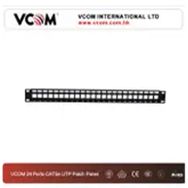 Vcom D15324 24 Port Cat5 Utp Rack M.Patch Panel