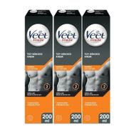 Veet 200 ml 3 Adet Normal Ciltler Erkeklere Özel Tüy Dökücü Krem