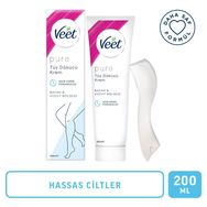 Veet Hassas Ciltler Pure 4x200 ml Tüy Dökücü Krem
