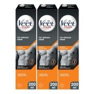 Veet Men 3x200 ml Tüy Dökücü Krem